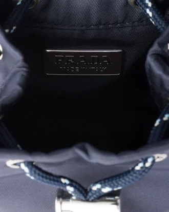 Prada Speedrock Re-Nylon Keychain Charm