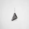Prada Symbole Pendant Left Earring