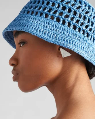 Prada Symbole Single Left Earring