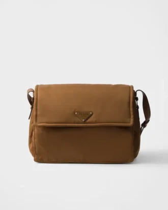 Prada Traveller Large Padded Re-Nylon Shoulder Bag