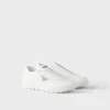 Prax 01 Re-Nylon and Brushed Leather Sneakers