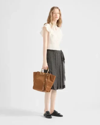 Printed Chiffon Wrap Skirt