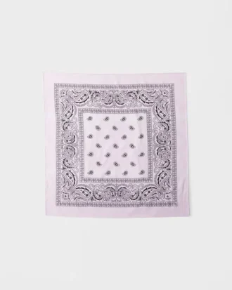 Printed Cotton Scarf 65