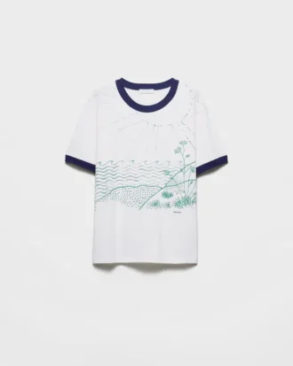 Printed Cotton T-Shirt