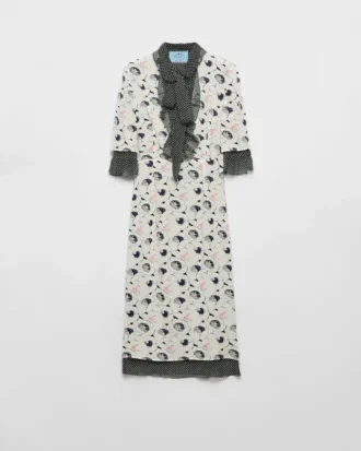 Printed Georgette Dress