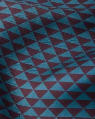 Printed Silk Twill Scarf