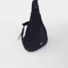 Re-Nylon and Leather Backpack