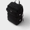 Re-Nylon and Saffiano Leather Backpack