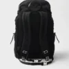 Re-Nylon and Saffiano Leather Backpack