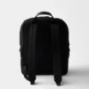 Re-Nylon and Saffiano Leather Backpack