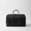 Re-Nylon and Saffiano Leather Duffel Bag