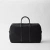 Re-Nylon and Saffiano Leather Duffel Bag