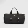 Re-Nylon and Saffiano Leather Duffle Bag