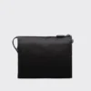 Re-Nylon and Saffiano Leather Necessaire