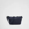 Re-Nylon and Saffiano Leather Shoulder Bag