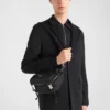 Re-Nylon and Saffiano Leather Shoulder Bag