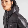 Re-Nylon Convertible Cropped Down Jacket