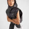 Re-Nylon Convertible Cropped Down Jacket