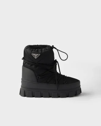 Re-Nylon Gabardine Apras Ski Booties