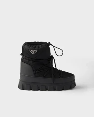 Re-Nylon Gabardine Apras Ski Booties