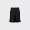 Re-Nylon Gabardine Bermudas