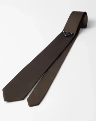 Re-Nylon Gabardine Tie