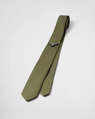 Re-Nylon Gabardine Tie