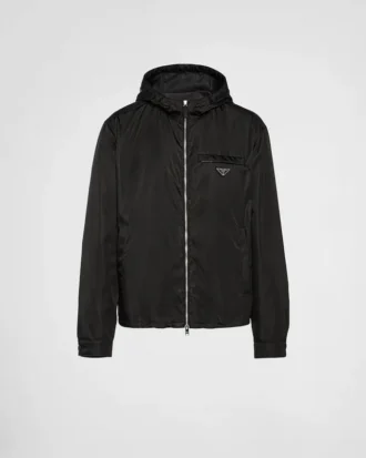 Re-Nylon Hooded Blouson Jacket