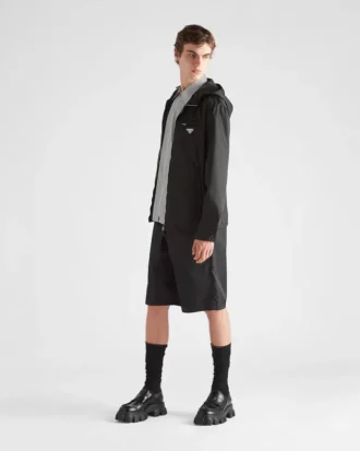 Re-Nylon Hooded Blouson Jacket