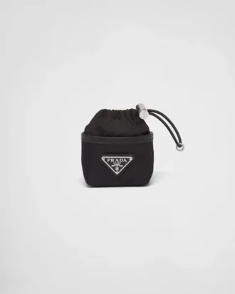 Re-Nylon Mini Pouch Keychain Charm