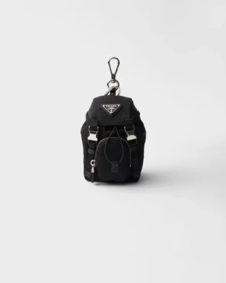 Re-Nylon Mini Pouch Keychain Charm