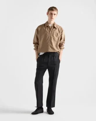 Re-Nylon Zipper Shirt