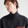 Technical Fabric Hoodie Jacket