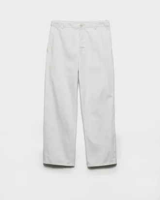 Regular Bleached Denim Jeans