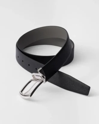 Reversible Saffiano Leather Belt
