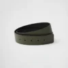 Reversible Saffiano Leather Belt Strap