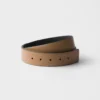 Reversible Saffiano Leather Belt Strap