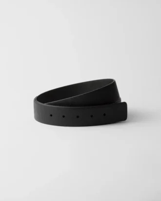 Reversible Saffiano Leather Belt Strap