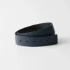 Reversible Saffiano Leather Belt Strap