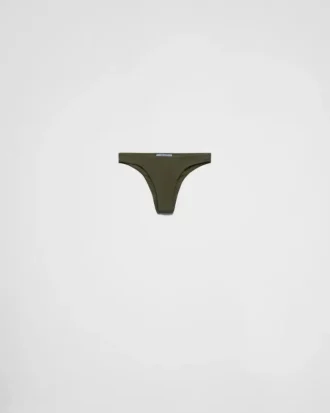 Ribbed Knit Bikini Bottom