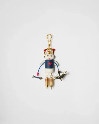 Robot Keychain Charm