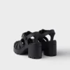 Rubber Platform Sandals