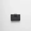 Saffiano and Smooth Leather Card Holder