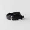 Saffiano Leather Belt