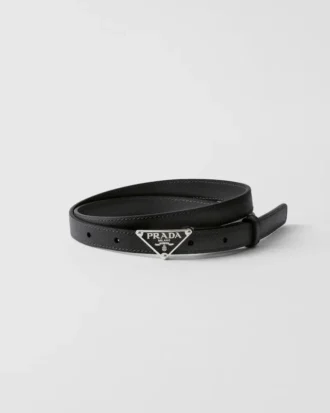 Saffiano Leather Belt