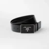 Saffiano Leather Belt