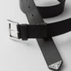 Saffiano Leather Belt