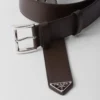 Saffiano Leather Belt