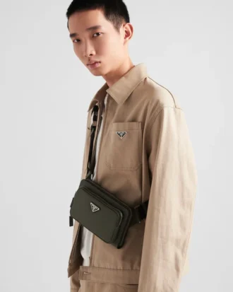 Saffiano Leather Belt Bag