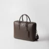 Saffiano Leather Briefcase